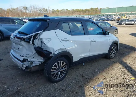 2023 Nissan Kicks Sv Xtronic Cvt z USA, uszkodzony, nr VIN 3N1CP5CV2PL529348